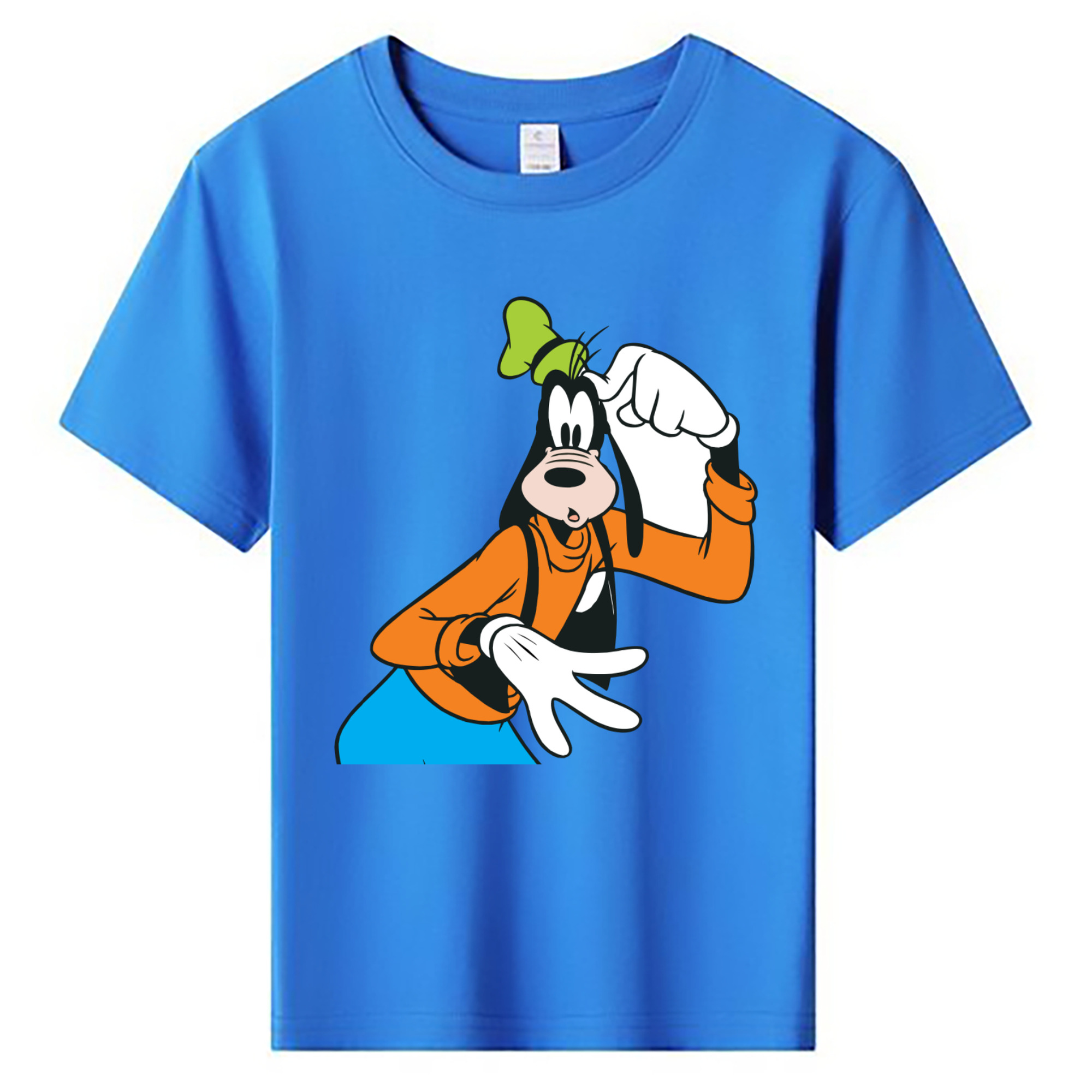 ミッキーマウス Mickey Mouse 綿100％キッズTシャツ（フロントプリント）
